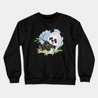 Cute Panda Animals Crewneck Sweatshirt